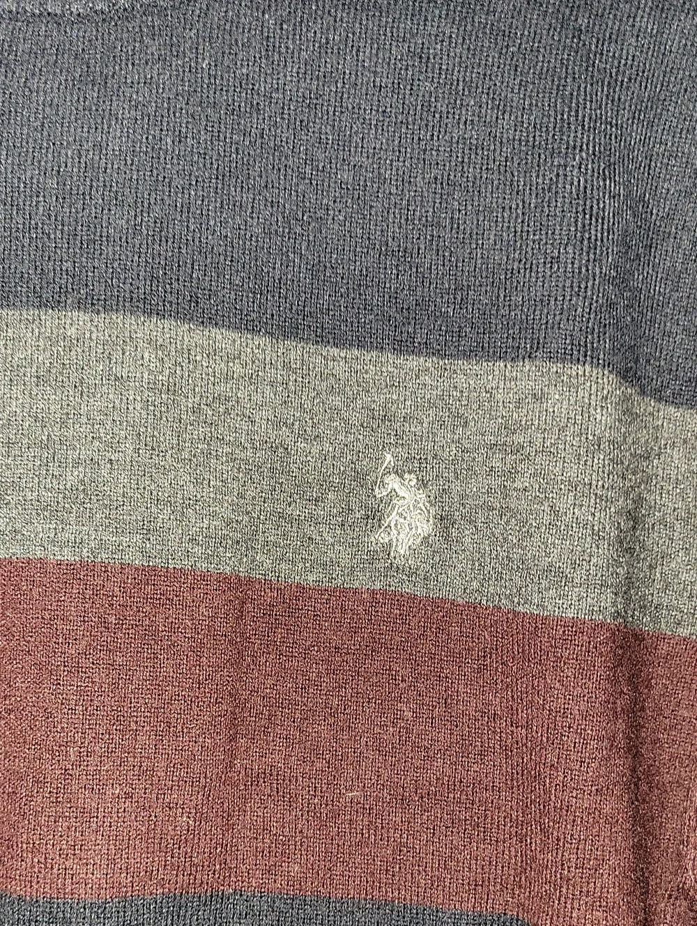 U.S. Polo Assn. Striped Crewneck
